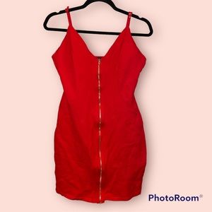 Red dress for a night out